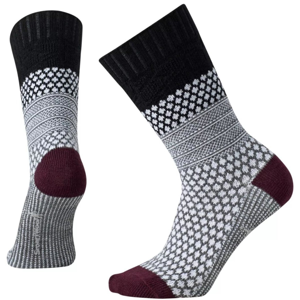 Smartwool Women's Popcorn Cable Socks Black