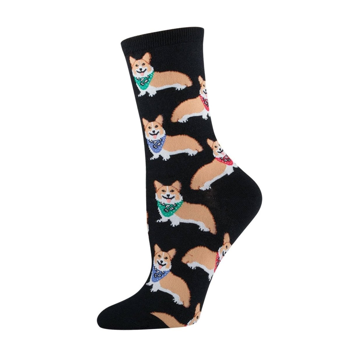 Socksmith Women's Corgi Black Cats