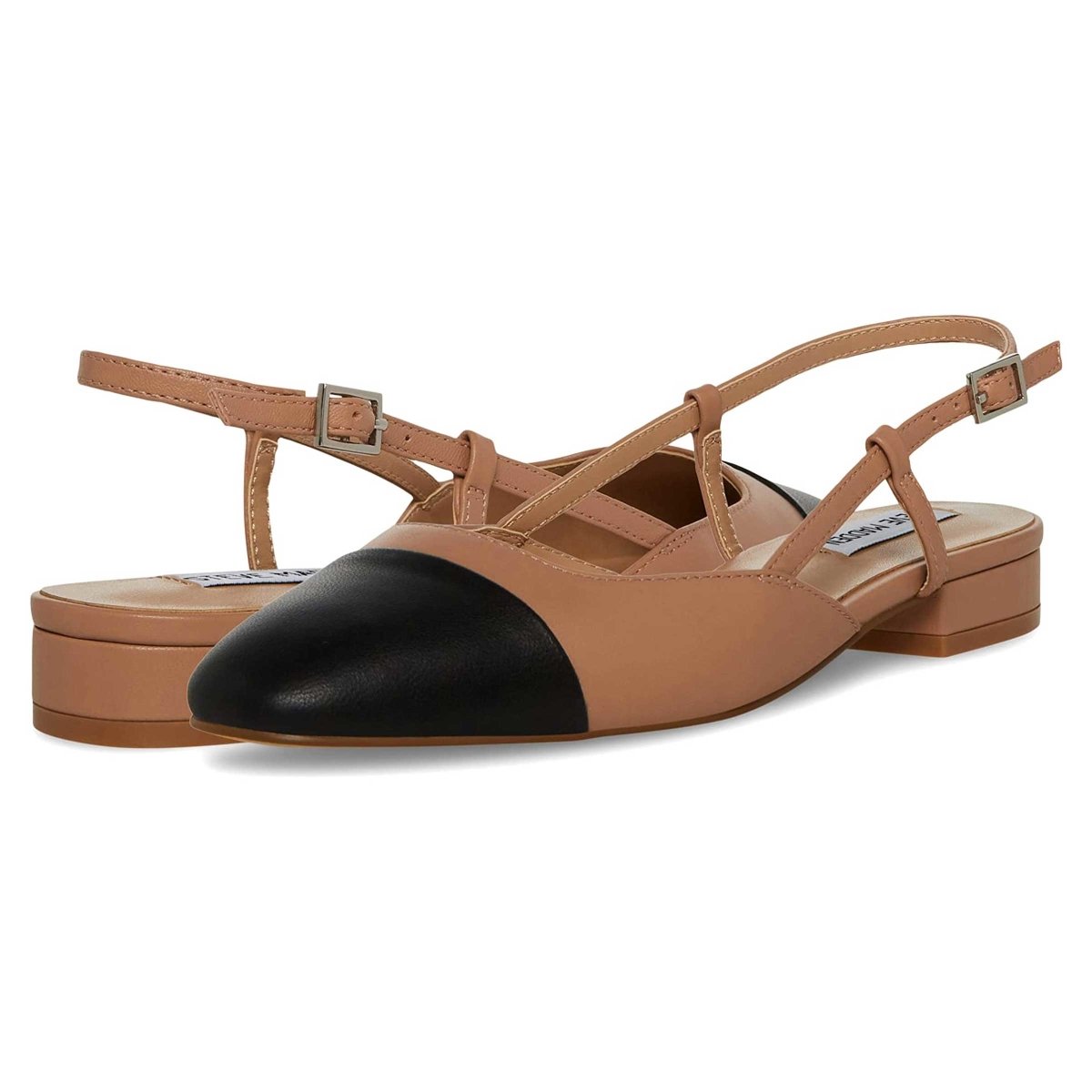 Steve Madden Women's Belinda Tan/Black