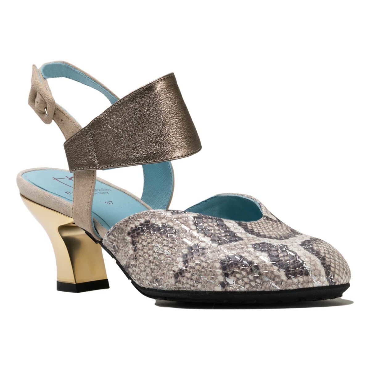 Thierry Rabotin Women's Draven Metallic/Snake Print