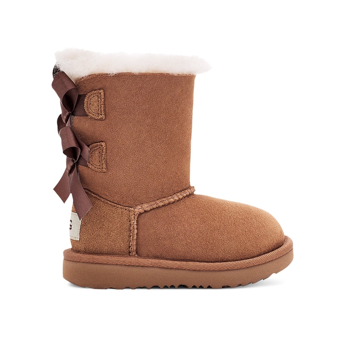 UGG Girl's Bailey Bow II Chestnut