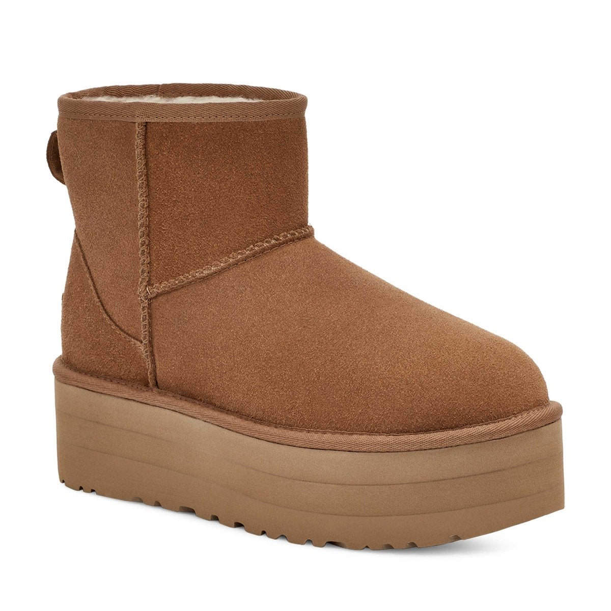 UGG Women's Classic Mini Platform Chestnut