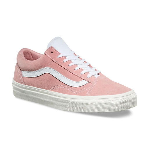 pink suede vans womens