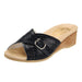 Worishofer Women's 251 Slide Navy Leather - 405928901017 - Tip Top Shoes