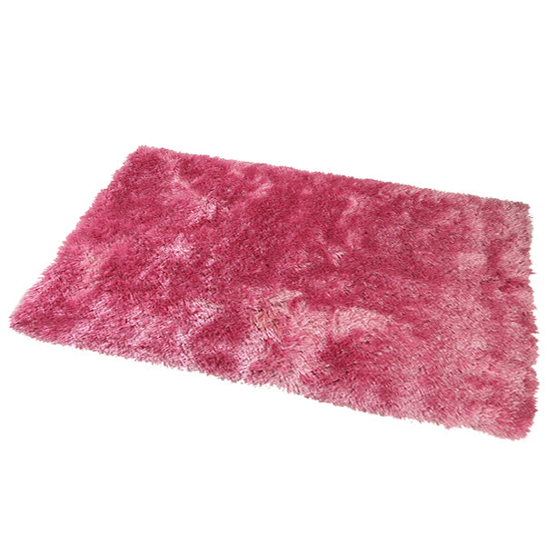 Satin Baby Pink Mat in Size 55cm x 85cm-Rugs 4 Less