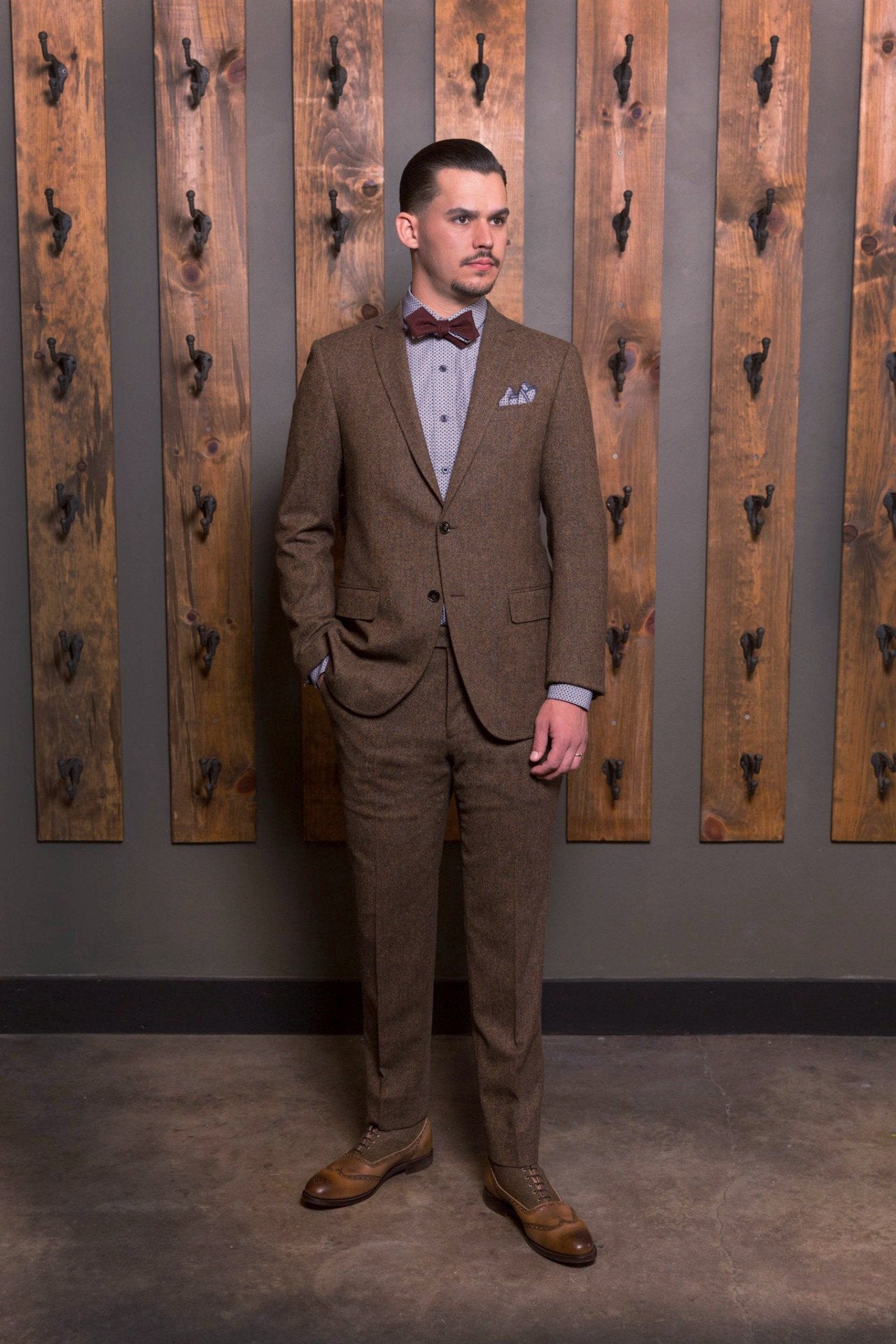 Classic Notch Suit (assorted Tweed & Worsted options)