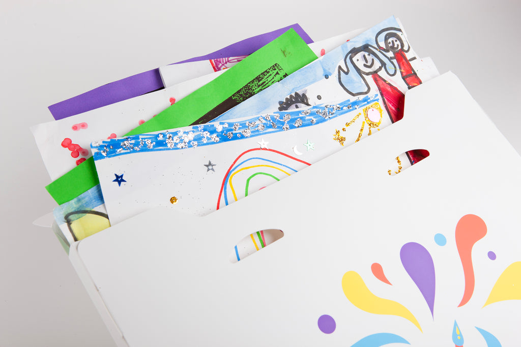 children's art portfolio for storing artwork