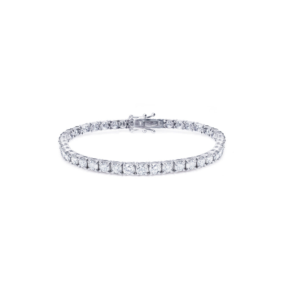 Diamond Tennis Bracelet - 5.54ct