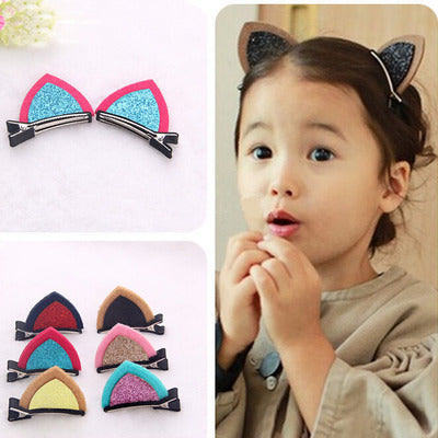 Adorable Cat Ears Hair Clip (1 Pair 