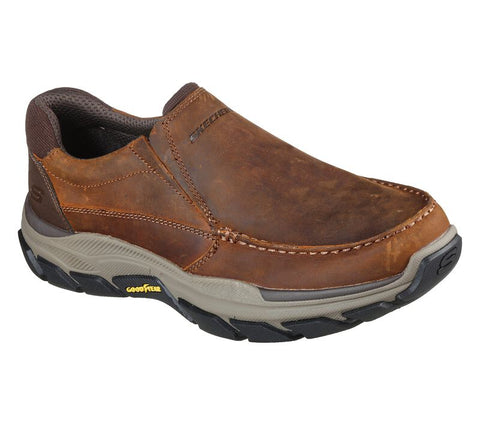 brown skechers for men