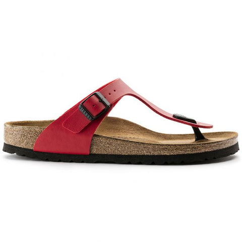 birkenstock gizeh cherry red