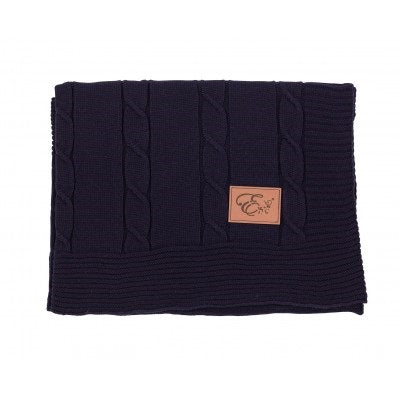 Wool blanket, Navy 80x100 cm