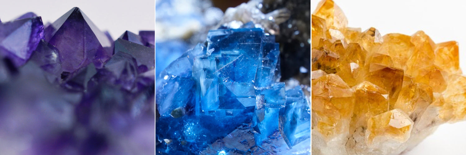 Amethyst and Citrine Crystals
