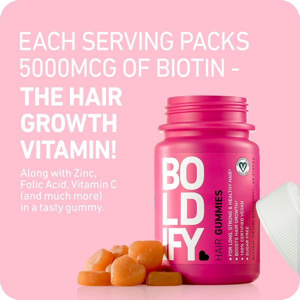 BOLDIFY Hair Gummies