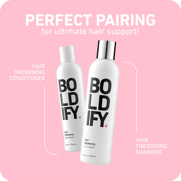 BOLDIFY Hair Thickening Shampoo and Conditioner 