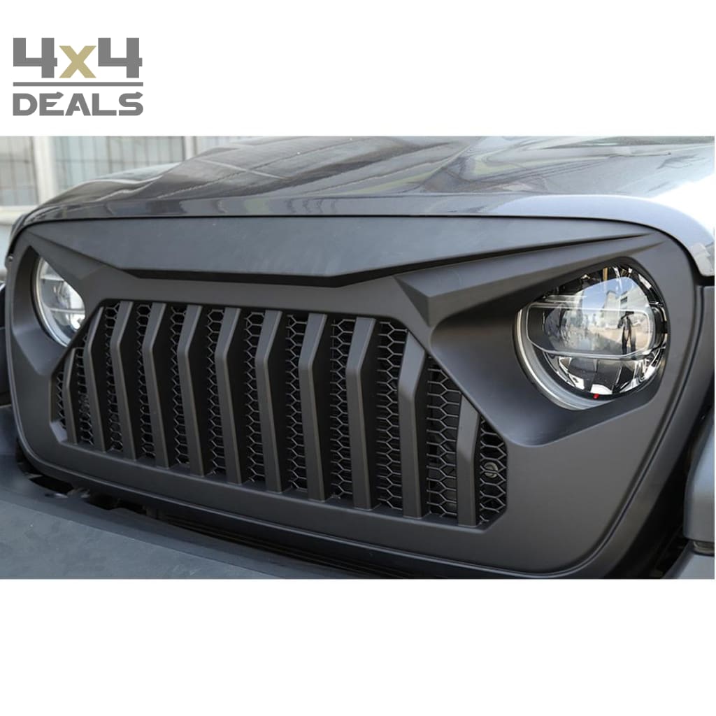 OFD grille Angry Eyes voor Jeep Wrangler JL | OFD grille Angry Eyes po