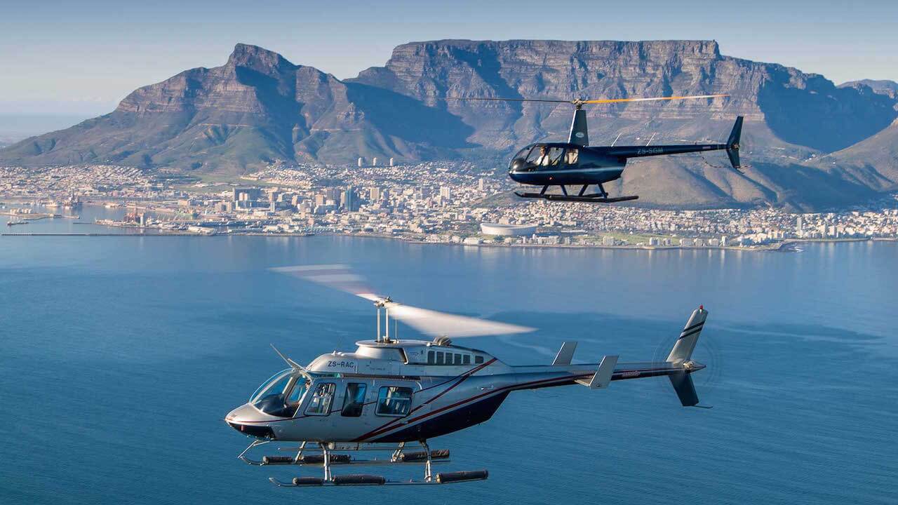waterfront helicopter tours cape town