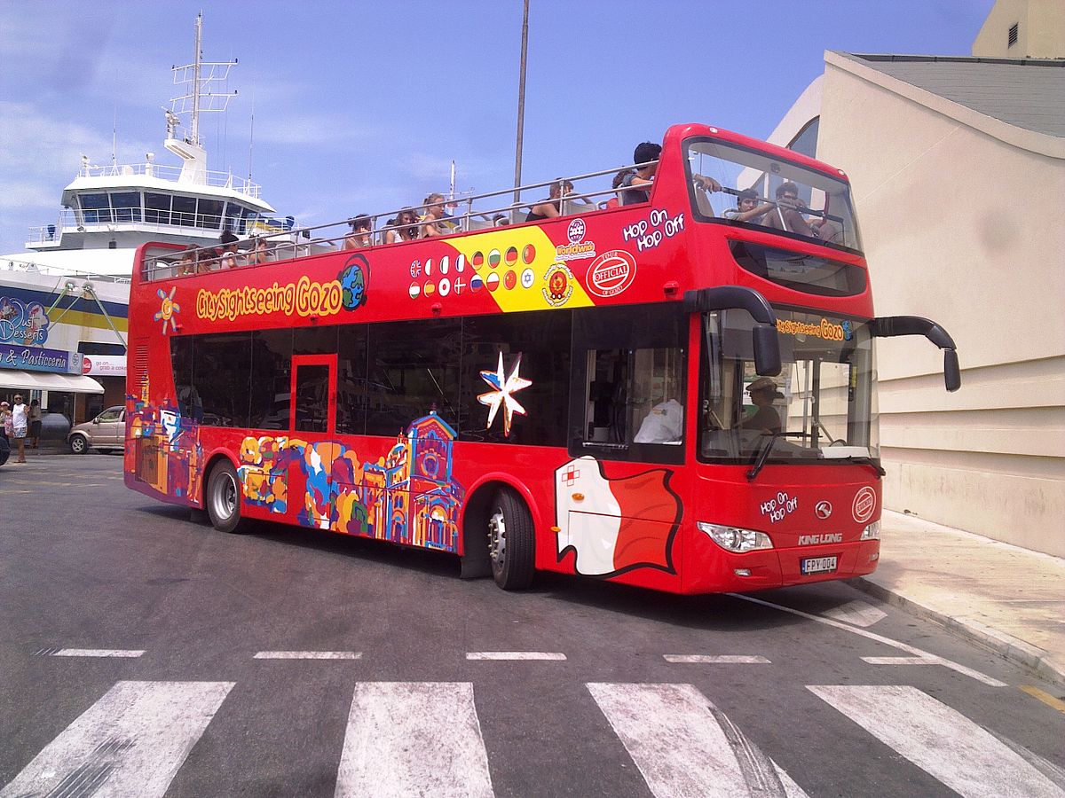 Red bus, cape town, city sightseeing, wheelchair friendly