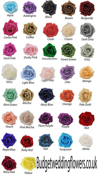 Rose Colours – Budget Wedding Flowers