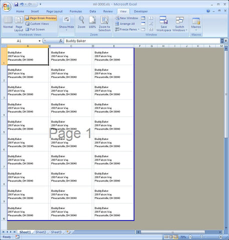 excel spreadsheet to address labels excel for mac 2011
