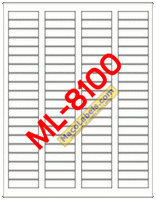 Ml 0600 White 3 1 3 X 4 Shipping Labels 6 Per Sheet Macolabels