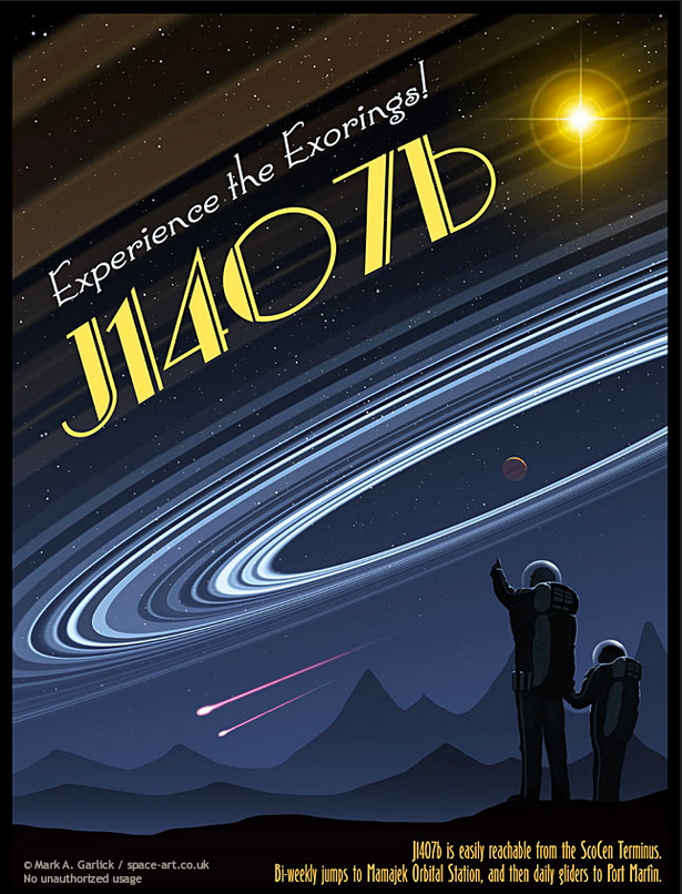 SKU: J1407BMARK J1407B Space Travel Poster – Lynx Art Collection