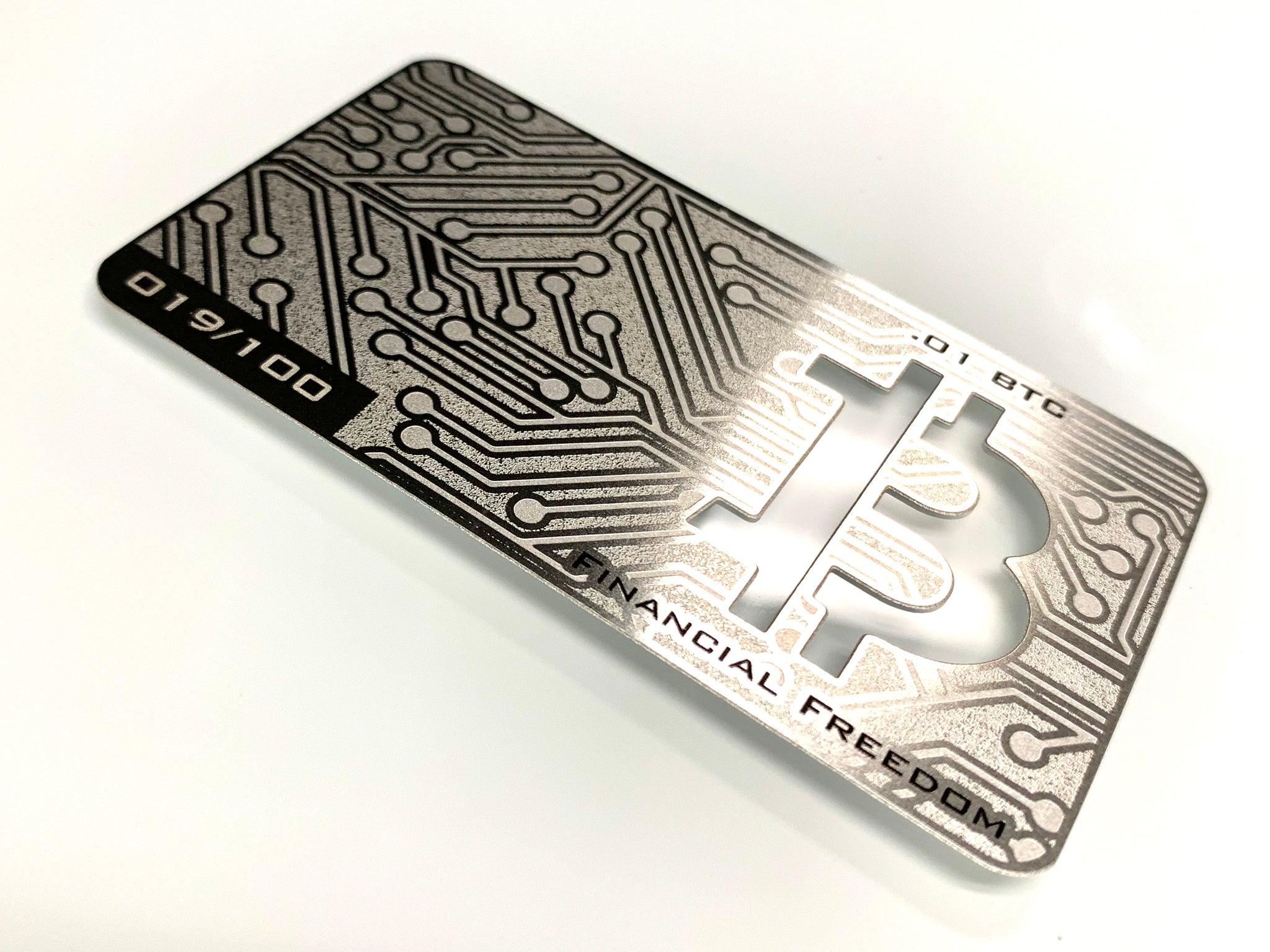 .01 BTC Metal Wallet (Unloaded), Limited to 100 – Lynx Art ...