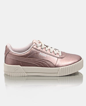 ladies metallic sneakers