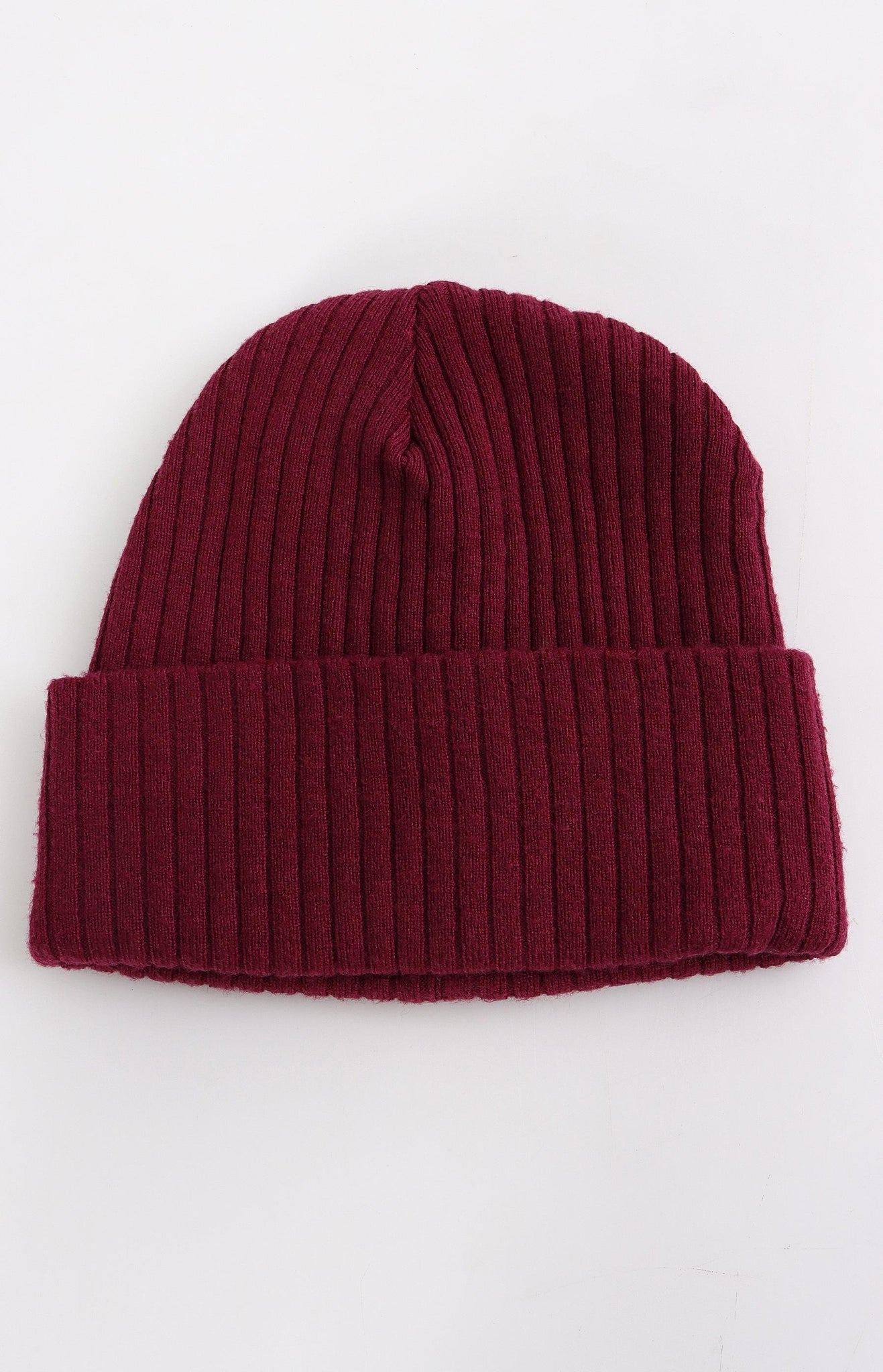 maroon fisherman beanie