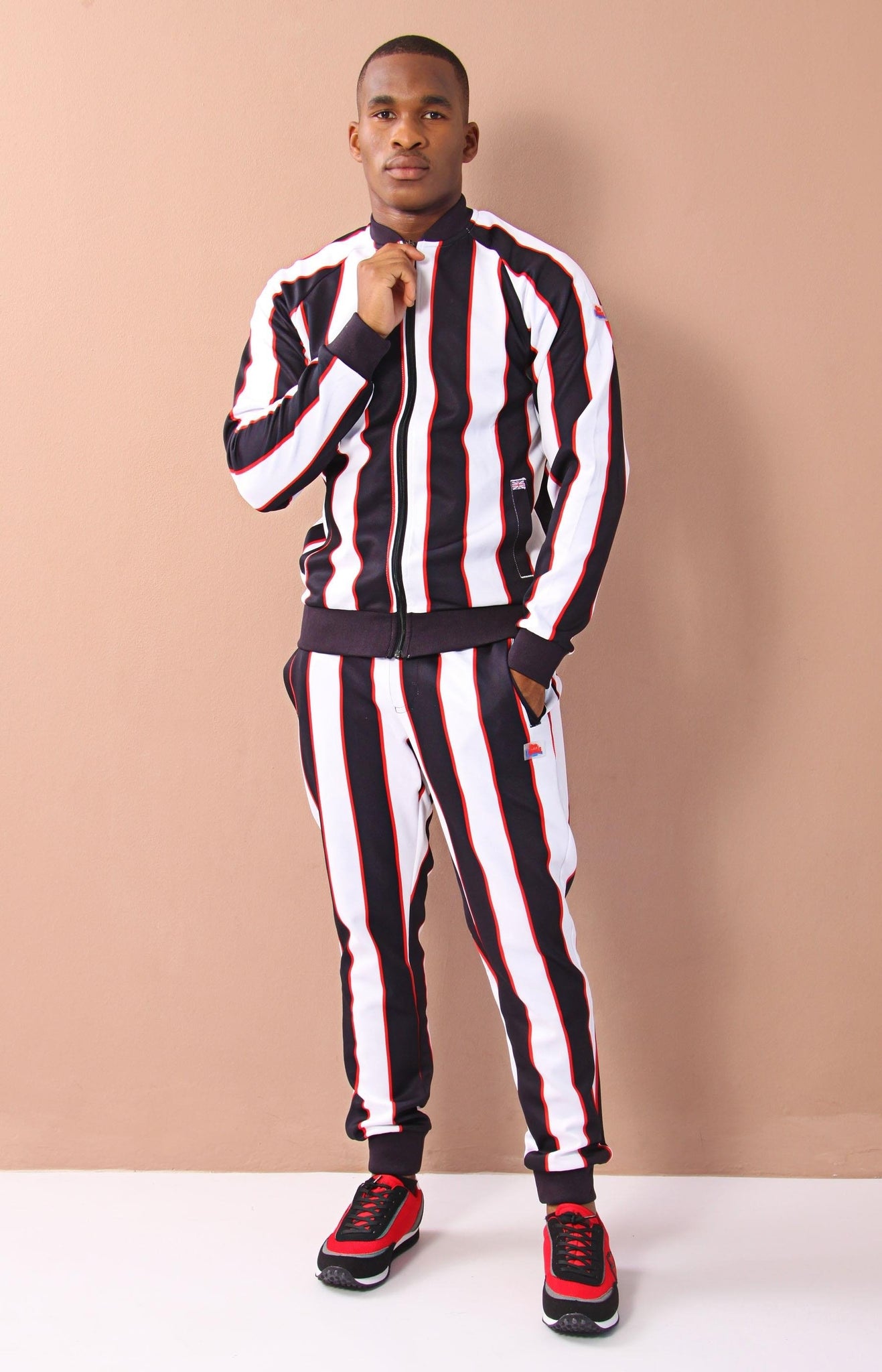 pinstripe tracksuit mens