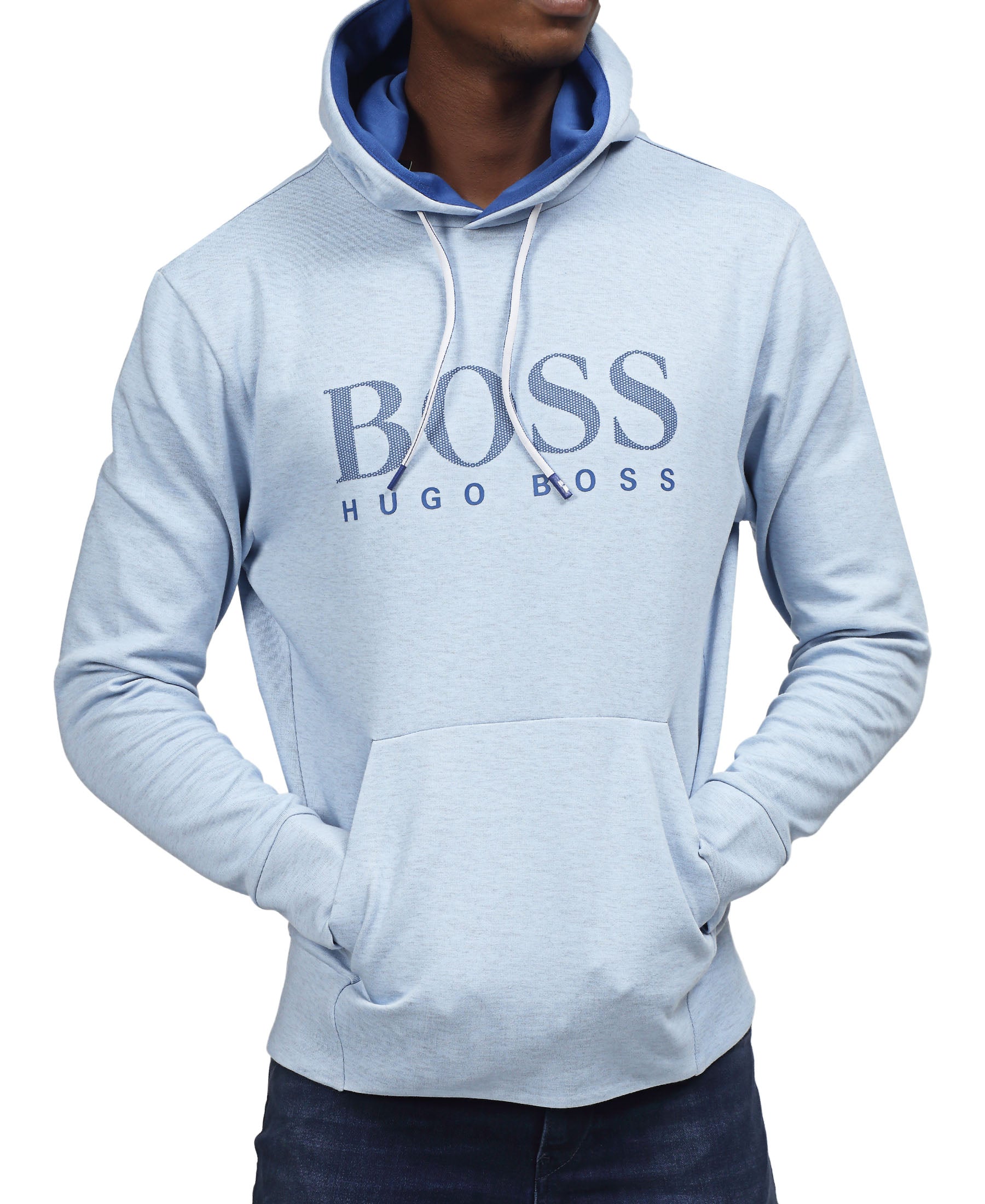 blue boss hoodie