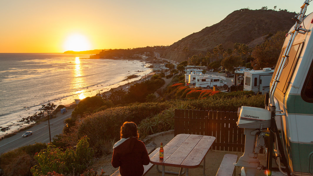 Malibu Beach RV Park from Cross Country Trips Website