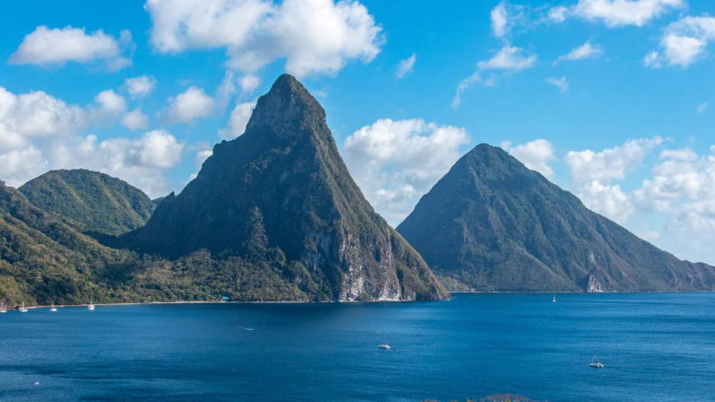 St Lucia view