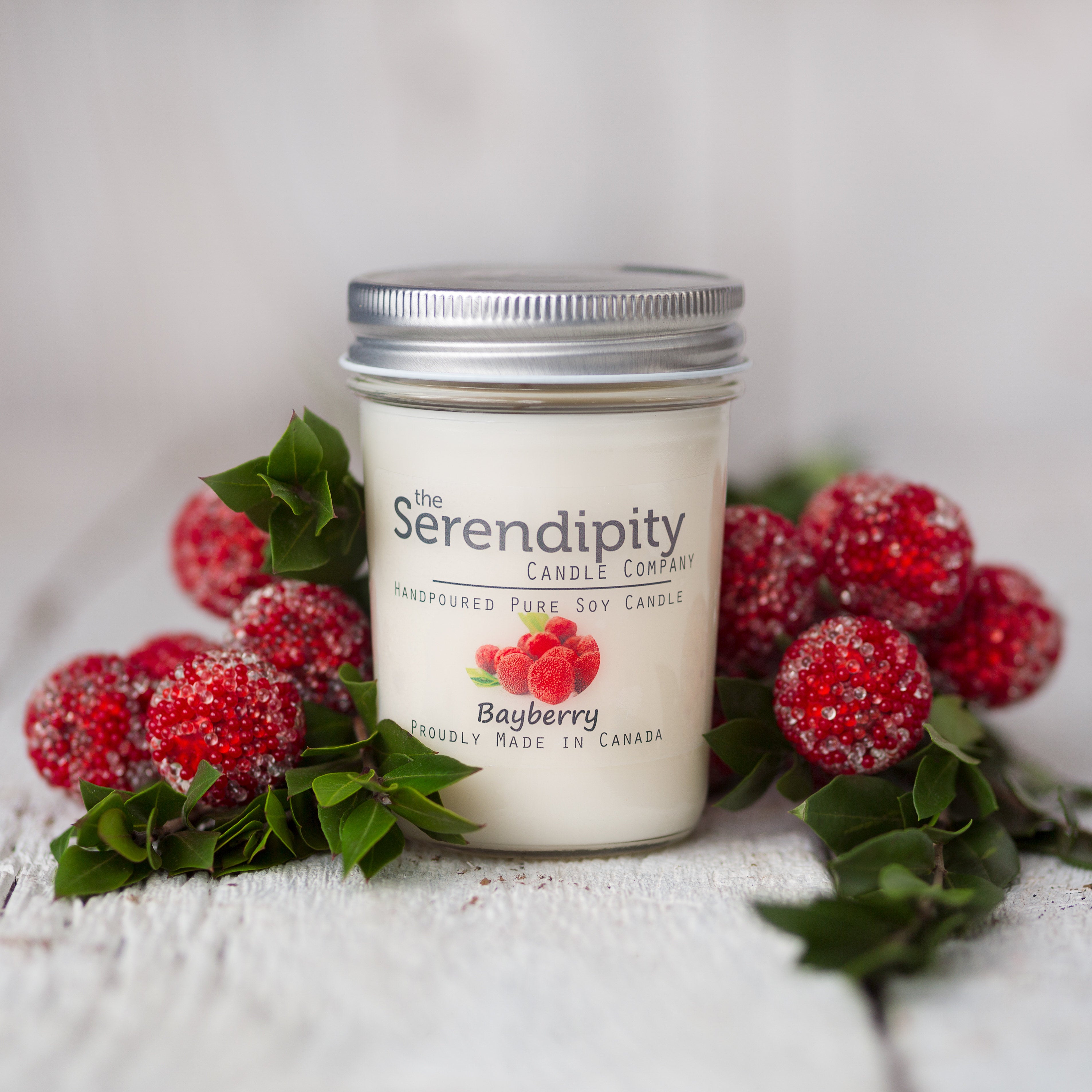 Today's featured scent is new Sun Ripened Raspberry Soy Candles