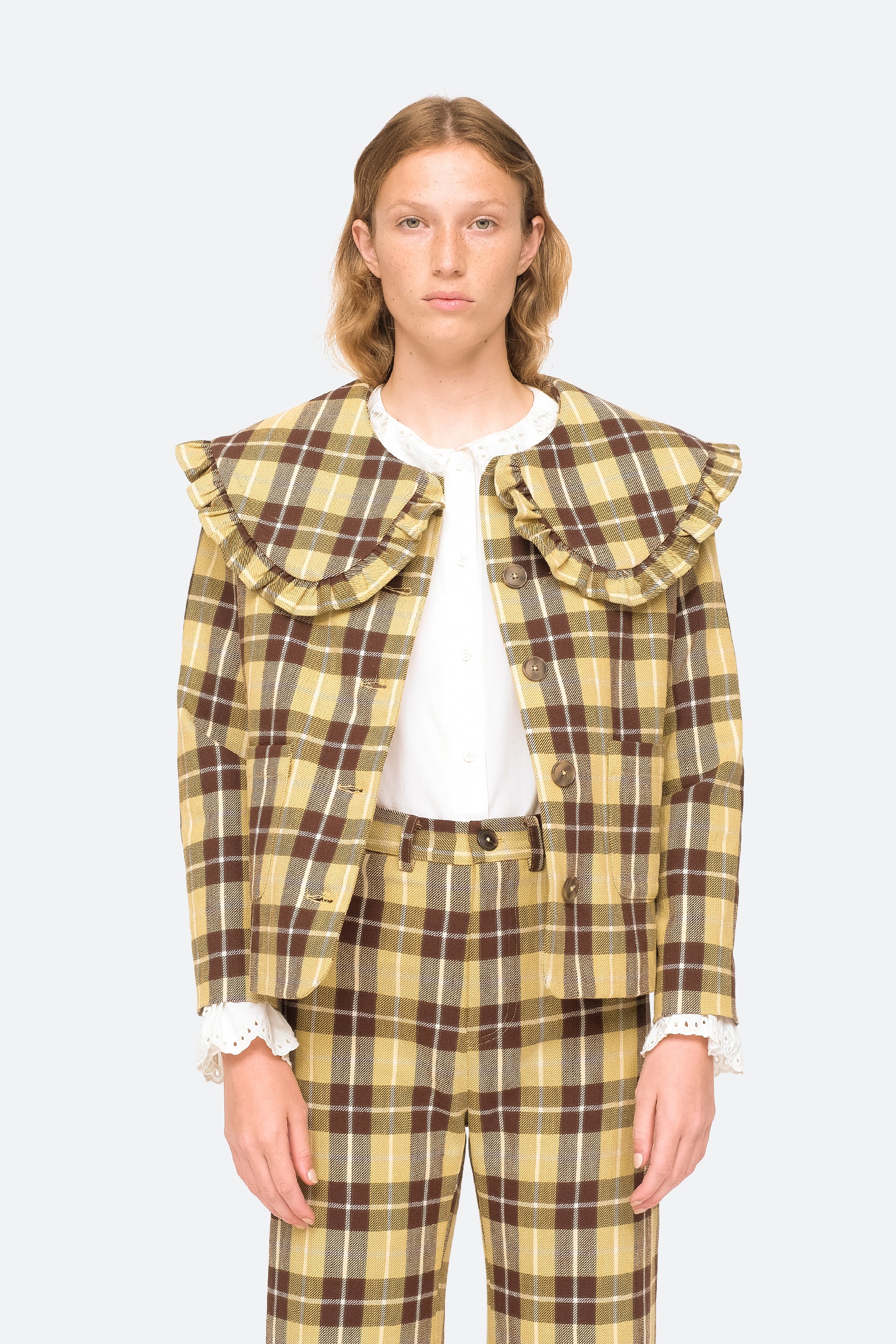 Serge Plaid Jacket