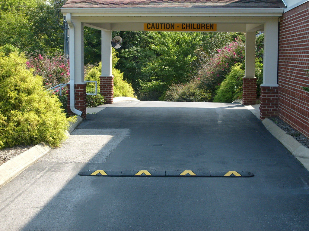 Recycled Rubber: Different Types Of Speed Bumps – Buffalo Green Products LLC