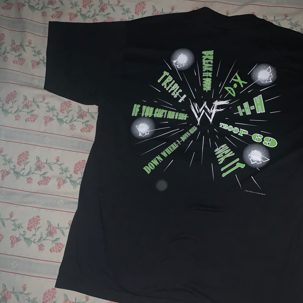 Wwf Dx Triple H Tee Deadstock Wwftees