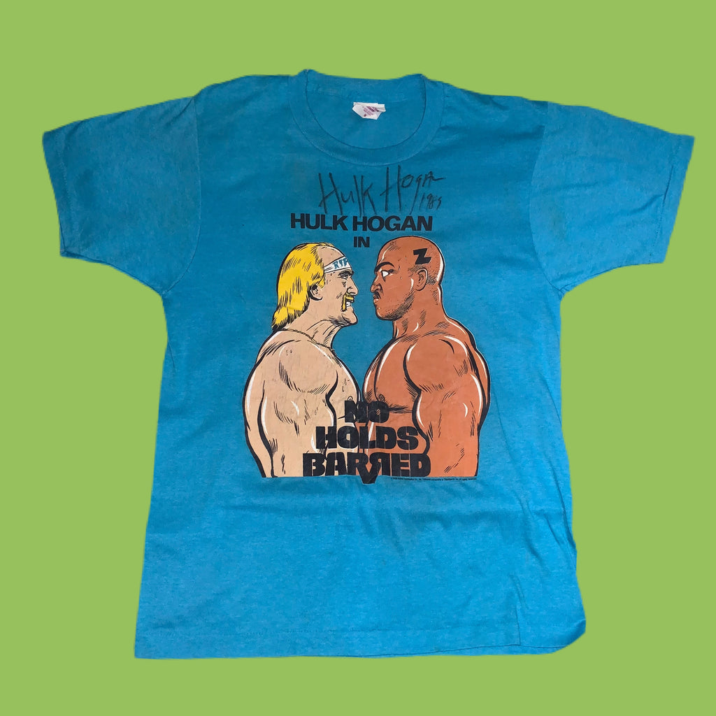 WWF 1989 No Holds Barred Tee (Hogan Autographed) – wwftees