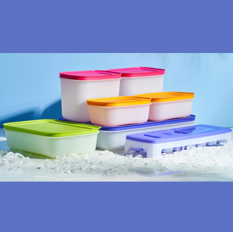 New Tupperware Freeze Freezer Mates PLUS 8-Piece Storage Containers Starter  Set