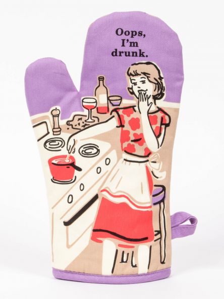 Blue Q : Oven Mitt - Dear Wine, Yes.