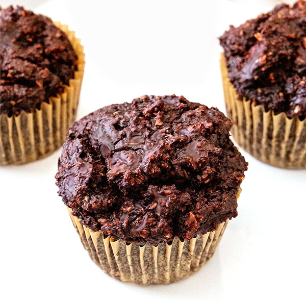 photo of chocolate muffins