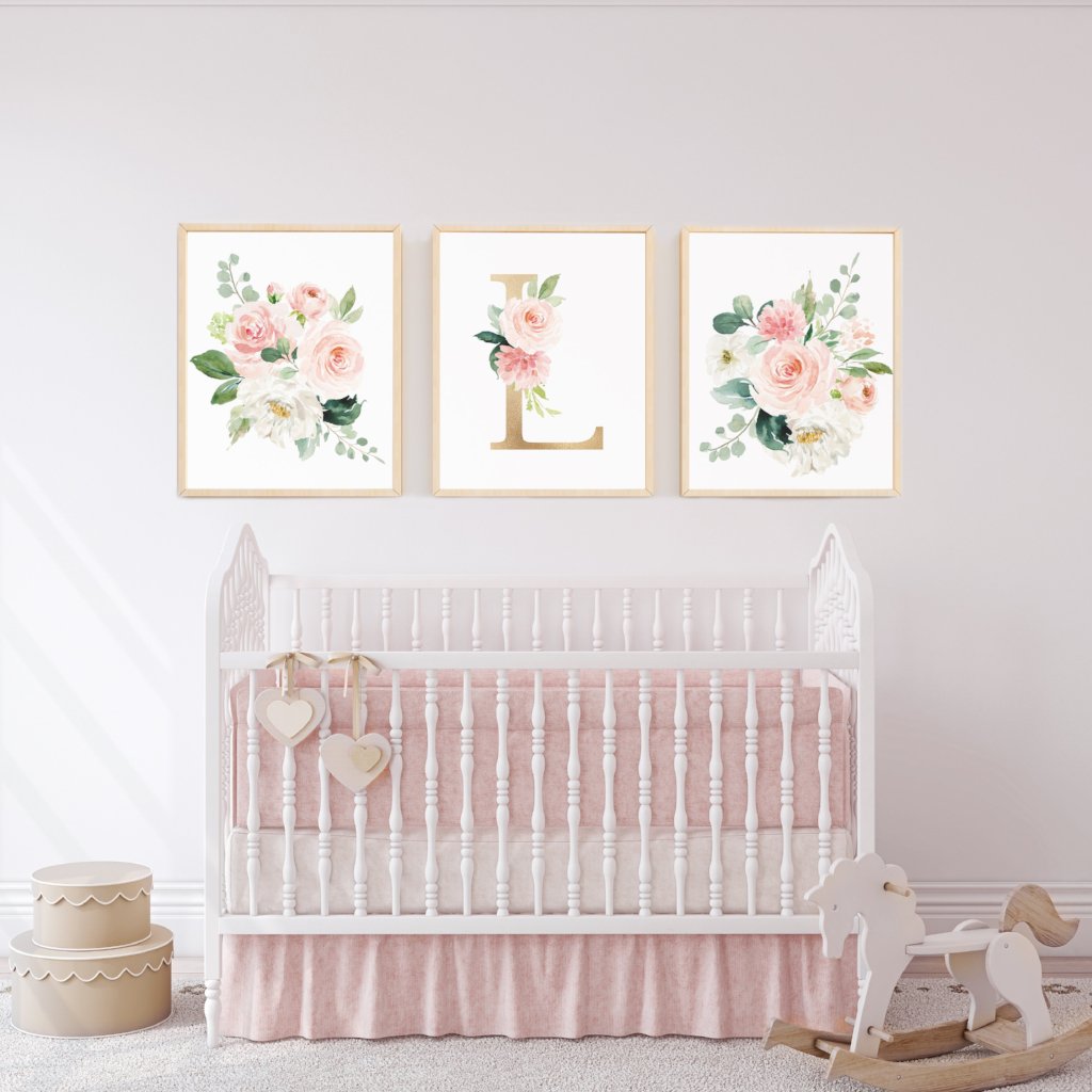 Girls Wall Art, Nursery Prints, Girls Room Decor