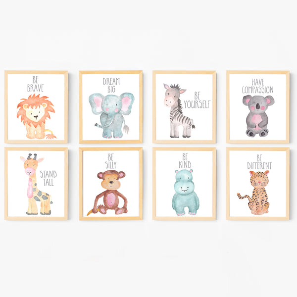 Download Animal Nursery Art Digital Printables