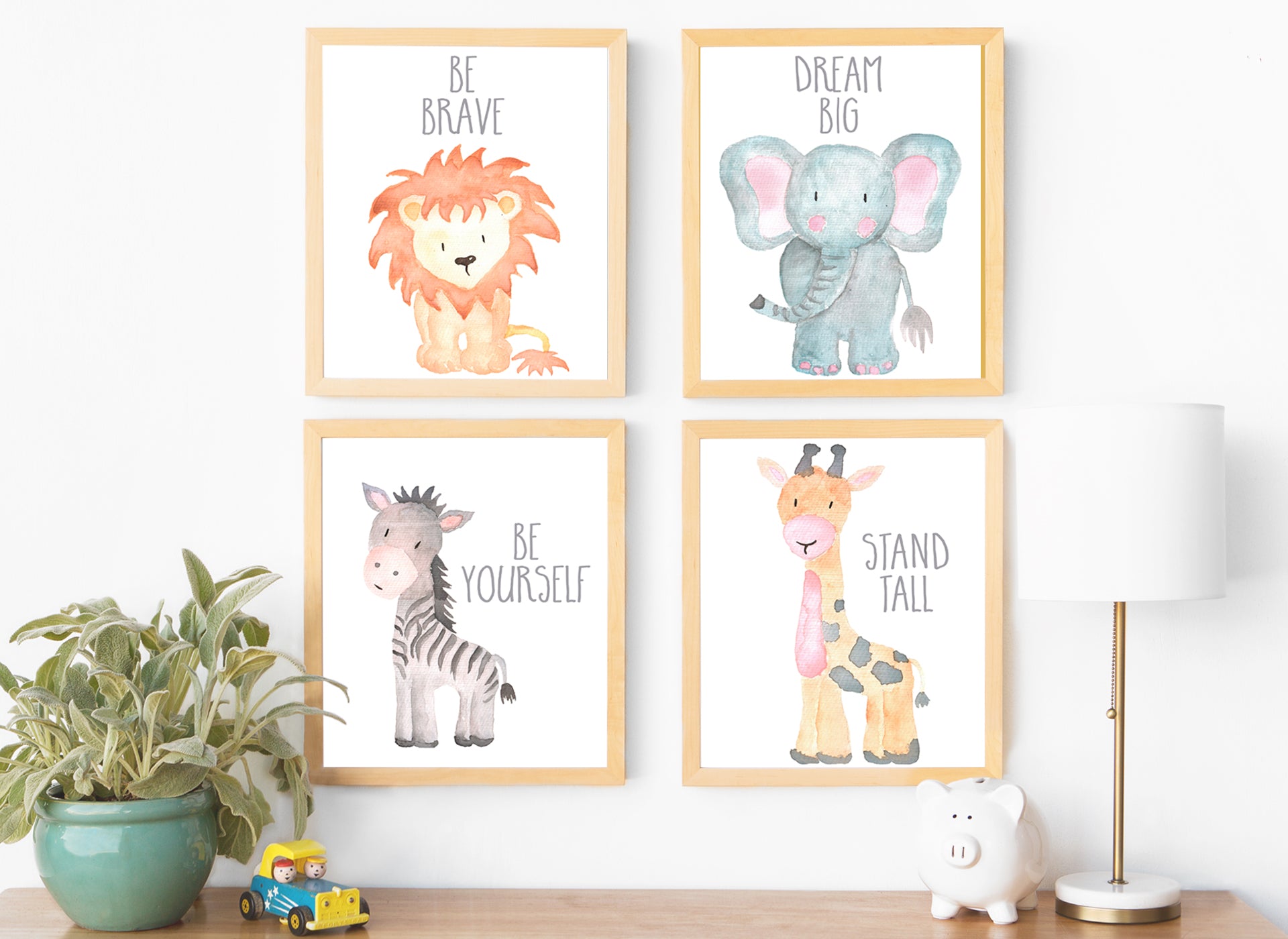 Safari Collection - Set of 4 - Prints