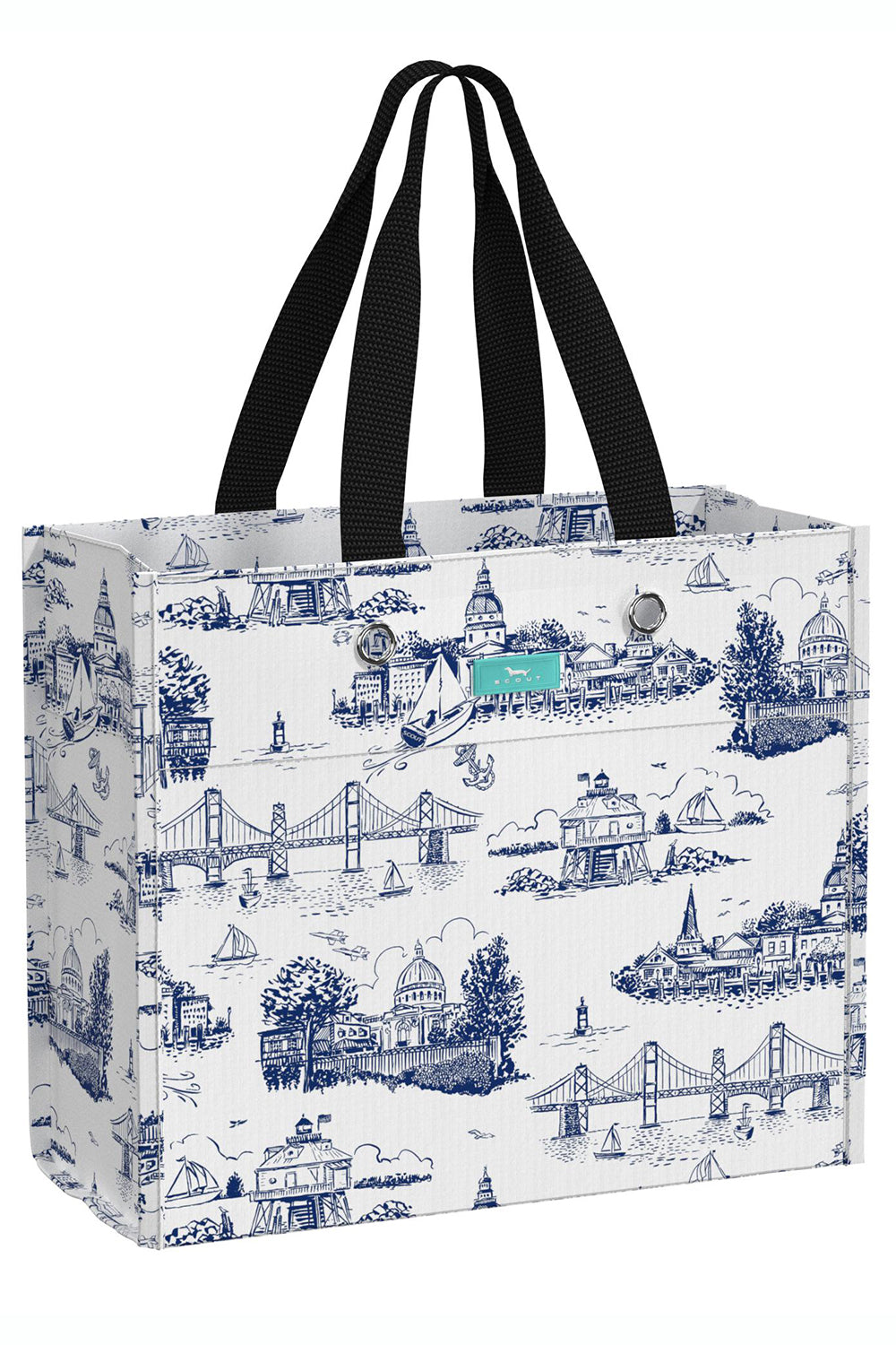 large navy gift bags