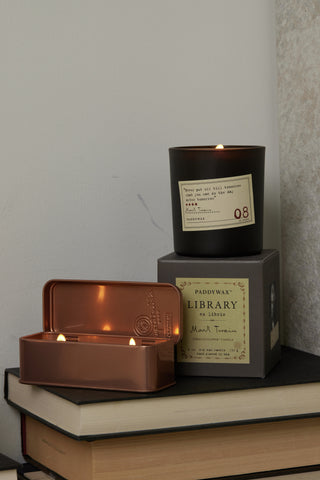 Library collection candles