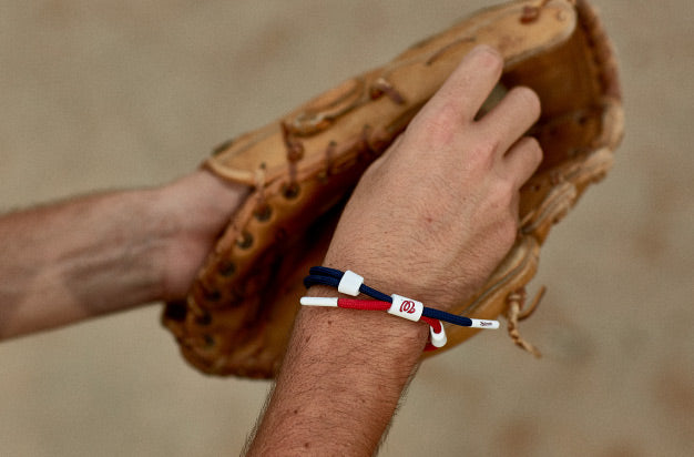 Rastaclat Baseball St Louis Cardinals Infield Braided Bracelet - Red and  Blue