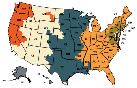 Shipping Map