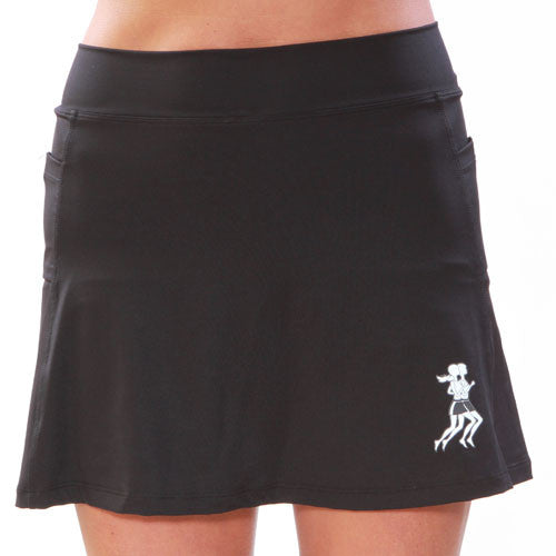 Image of Black Athletic Skirt