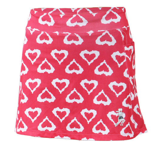 Image of Watermelon Hearts Athletic Skirt